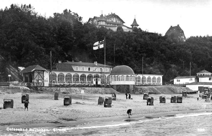 4545 AK Ostsee Bad Rauschen Strandhäuser um 1930